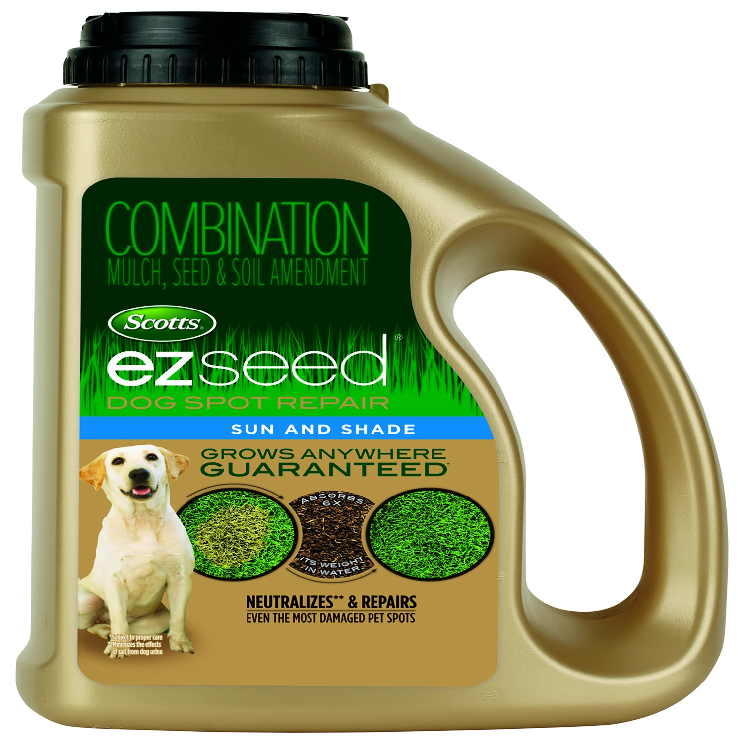 Ez Seed Dog Spot Repair Sun And Shade Grass Seed Mix, 2 Pounds