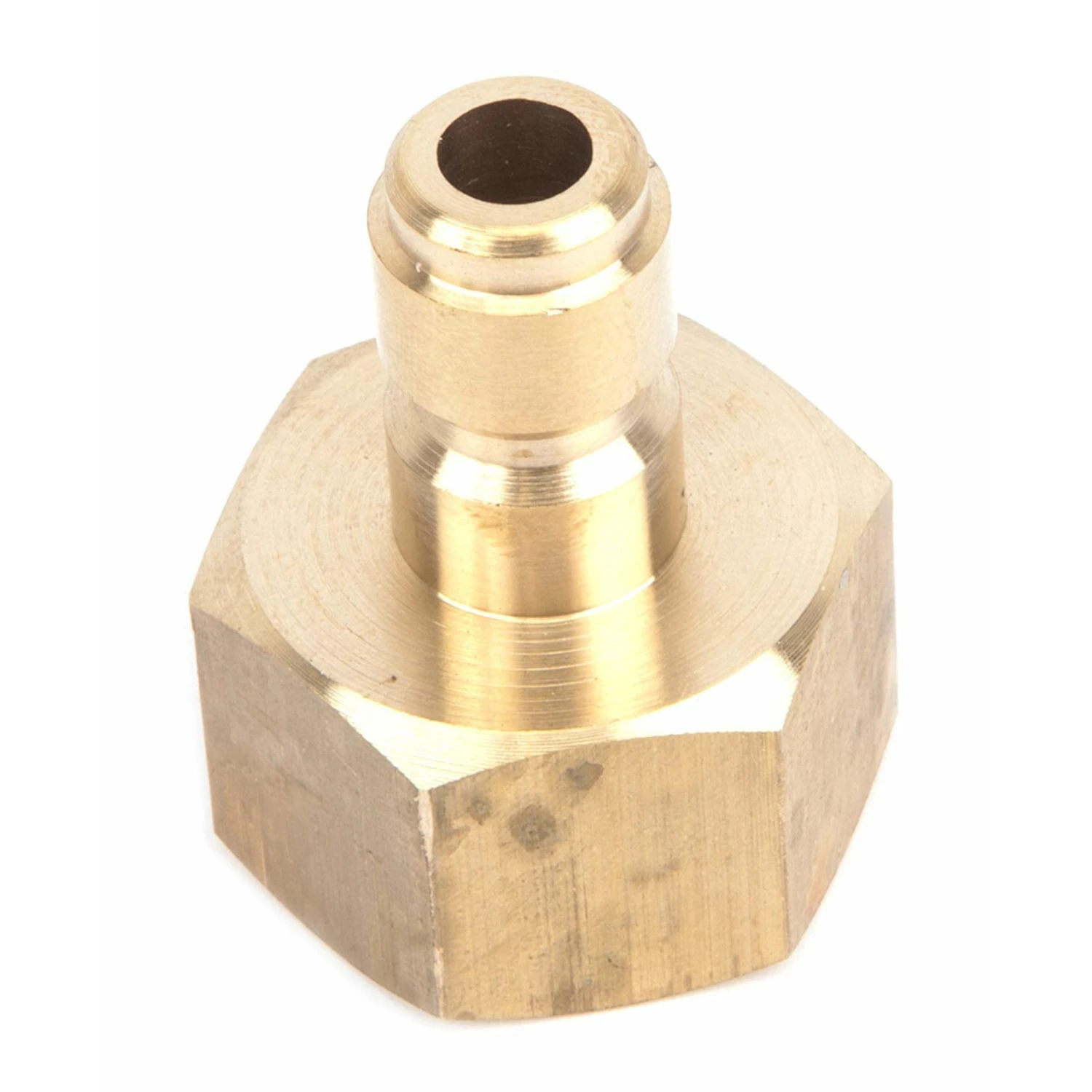 Quick Connect Plug Coupling 5800 Psi, M22f Converter, Brass Material