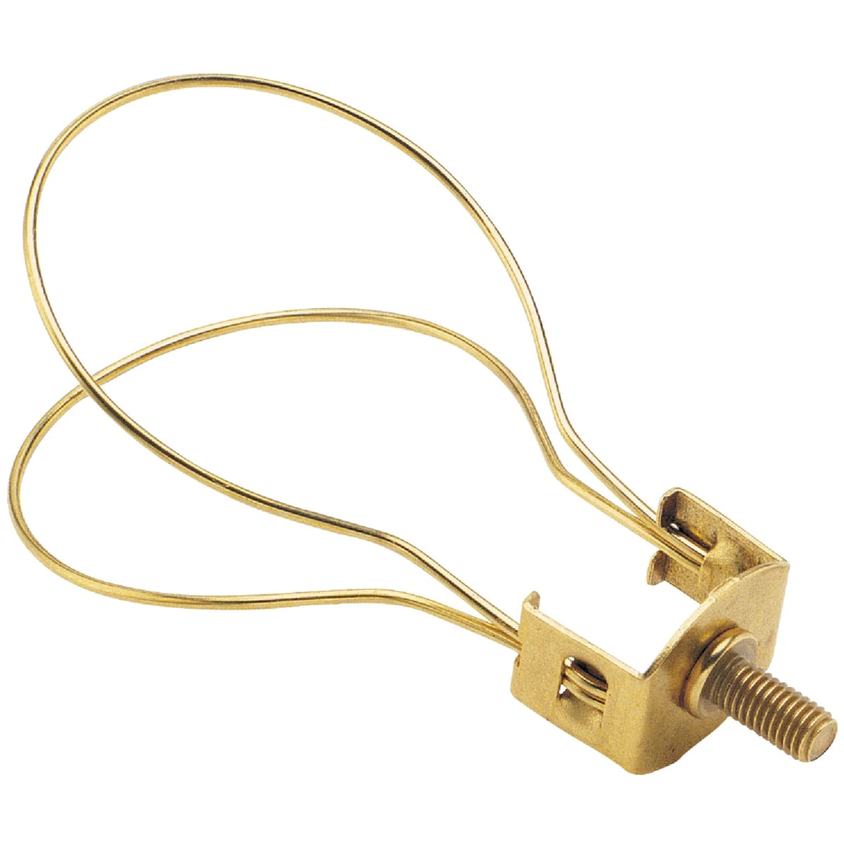 Clip-on Bulb Adapter With Brass Finish For Easy Light Fixture Installation