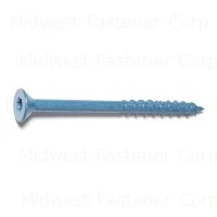Masonry Screw, 5/16 X 4 In. Star Flat Head, 50-pk.