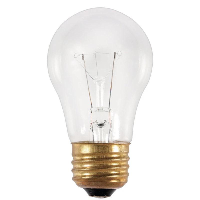 25 Watts A15 Appliance Incandescent Bulb 175 Lumens White 1 Pk