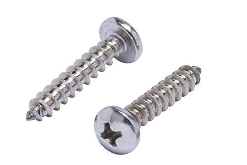 #12-14 X 1-1/2 Zinc Plated Steel Phillips Pan Head Self-drilling Screws