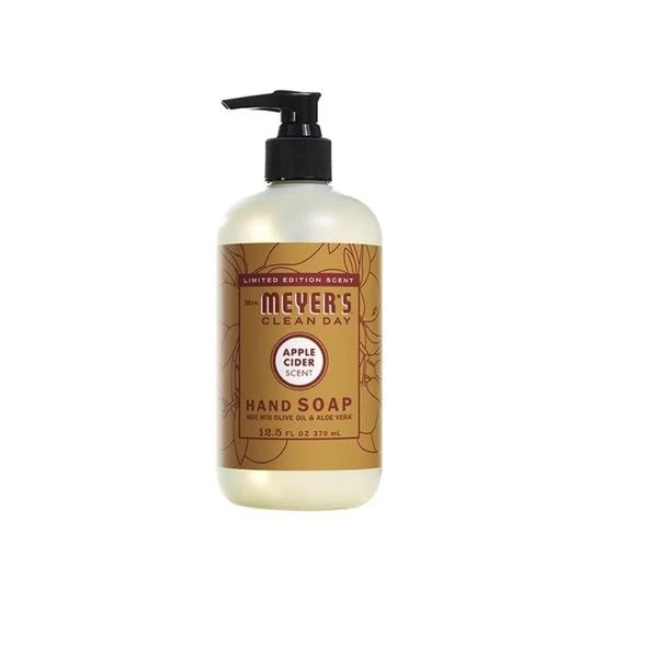 Liquid Hand Soap, Fall Seasonal Apple Cider Scent, 12.5 Oz.