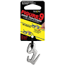 Figure 9 4 In. L Silver Twisted Plastic Tie-down Rope