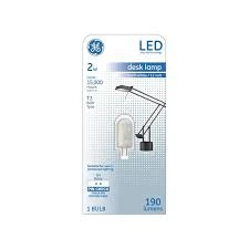 Led Light Bulb, T3, Warm White, Frosted, Non-dimmable, 190 Lumens, 2 Watt