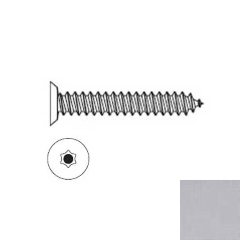 Pemko TORX-PBS12150R21 Continuous Hinge Wood Screws, Torx-Tek Machine Screws, #3 Philips Silver