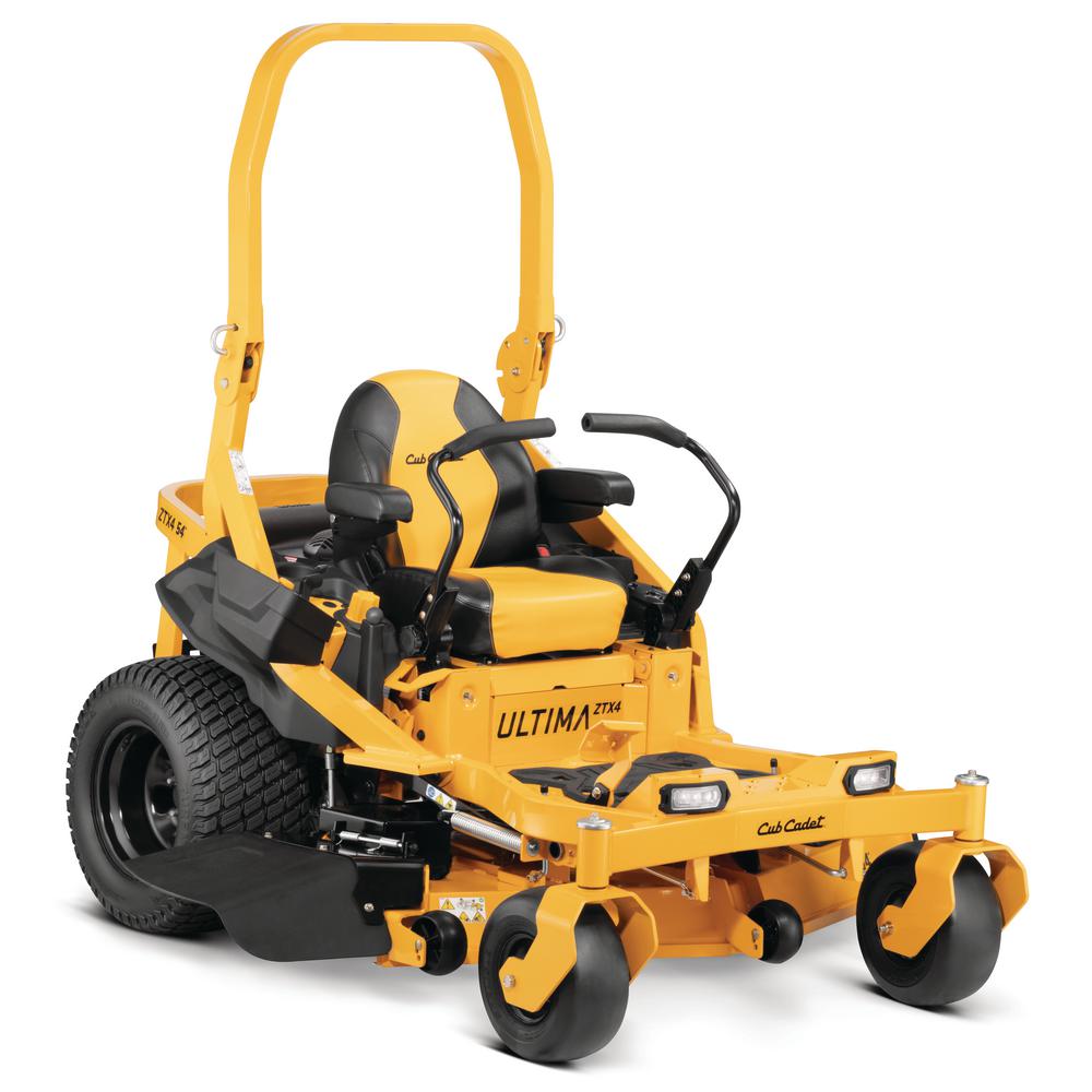 Cub Cadet Ultima ZTX4 54 in. Fabricated Deck 24 HP Kohler Pro 7000 Series V-Twin Engine Zero Turn Mower with Roll Over Protection