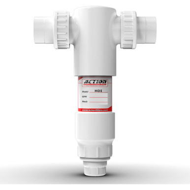 Action Machining HDI Series High Volume In-Line Filters 130 - 200 - 270 GPM