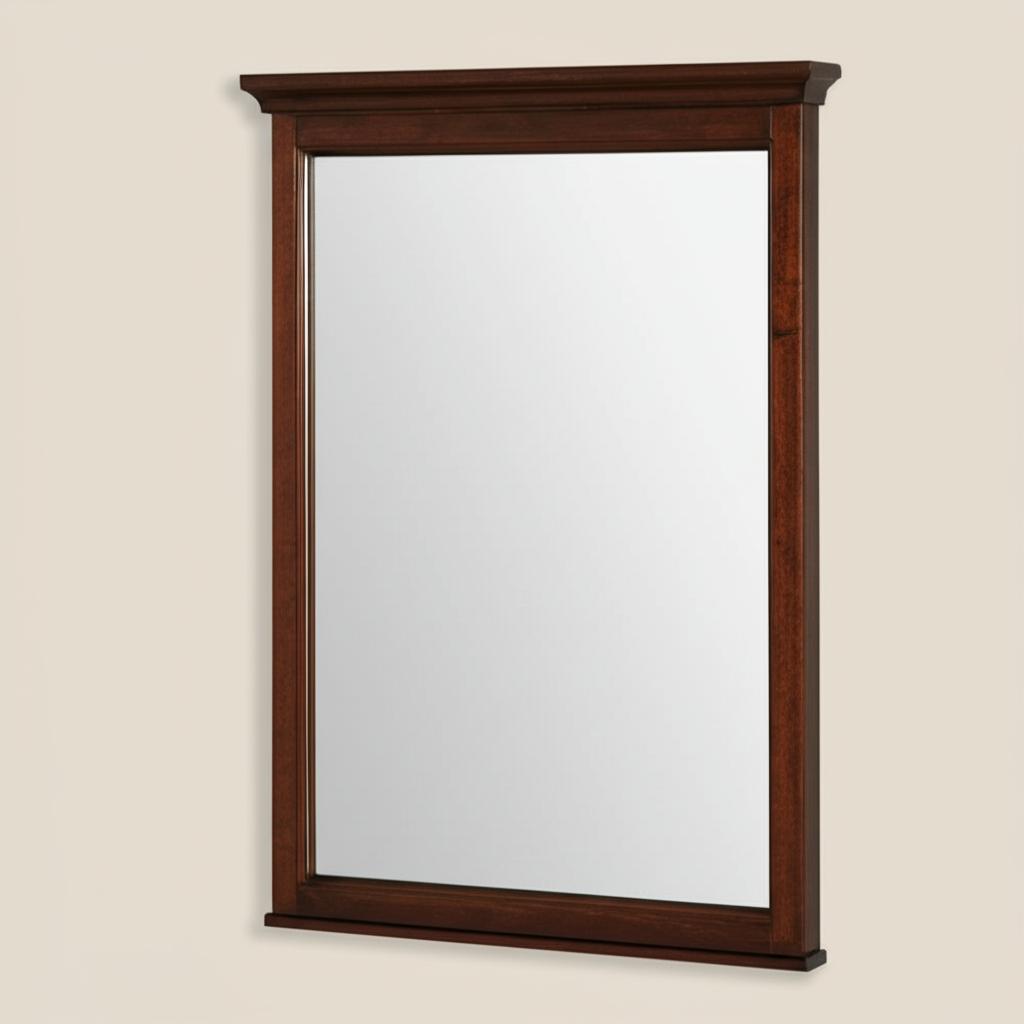 Home Decorators Collection Mahogany Bathroom Vanity Mirror - 24x31