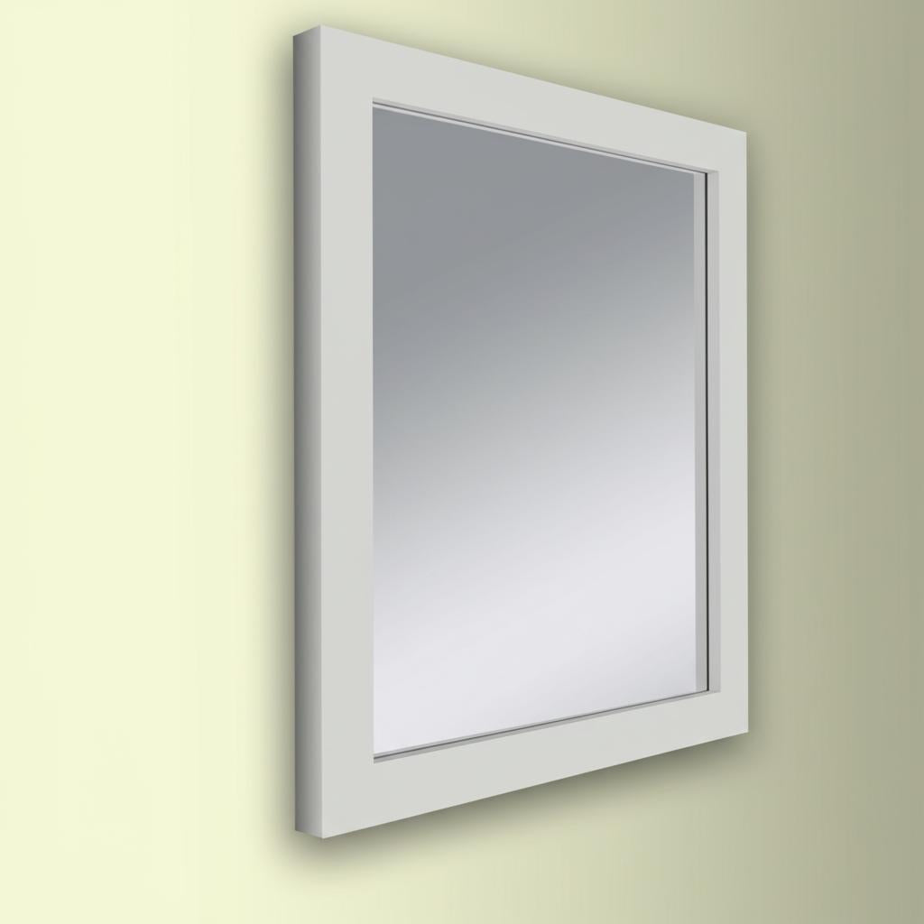 Home Decorators Collection Westcourt 26" x 31" Chocolate Framed Wall Mirror