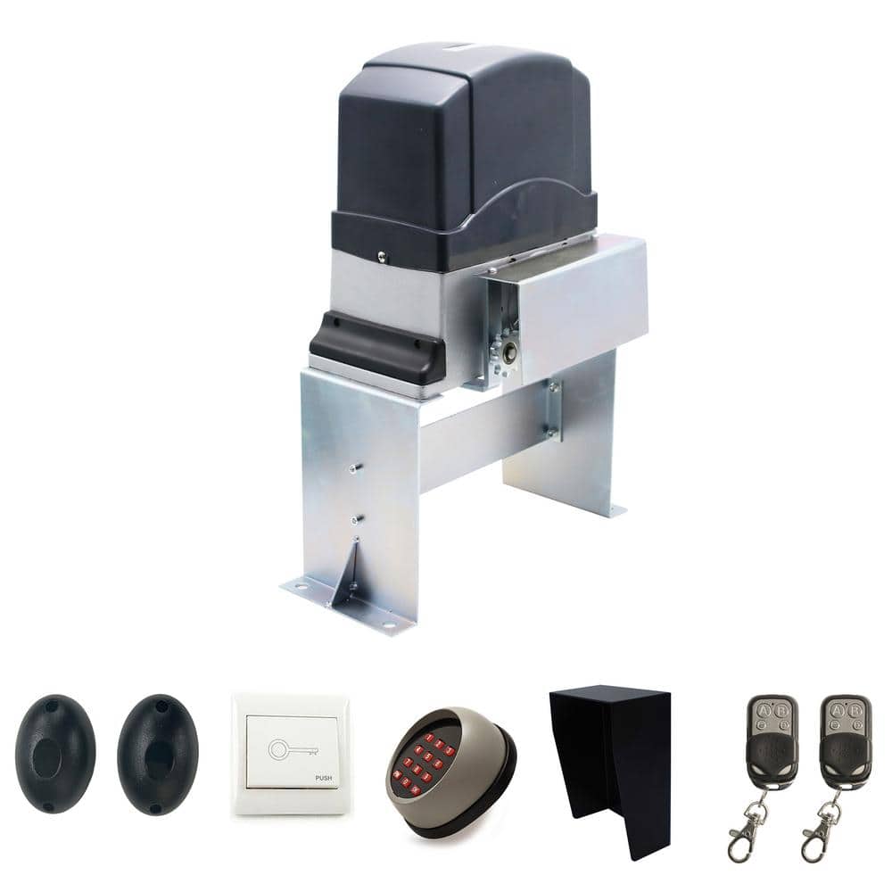 ALEKO AC2700 Sliding Gate Opener Accessories Kit For Sliding Gates Up to 65 ft. Long and 2700 lbs.