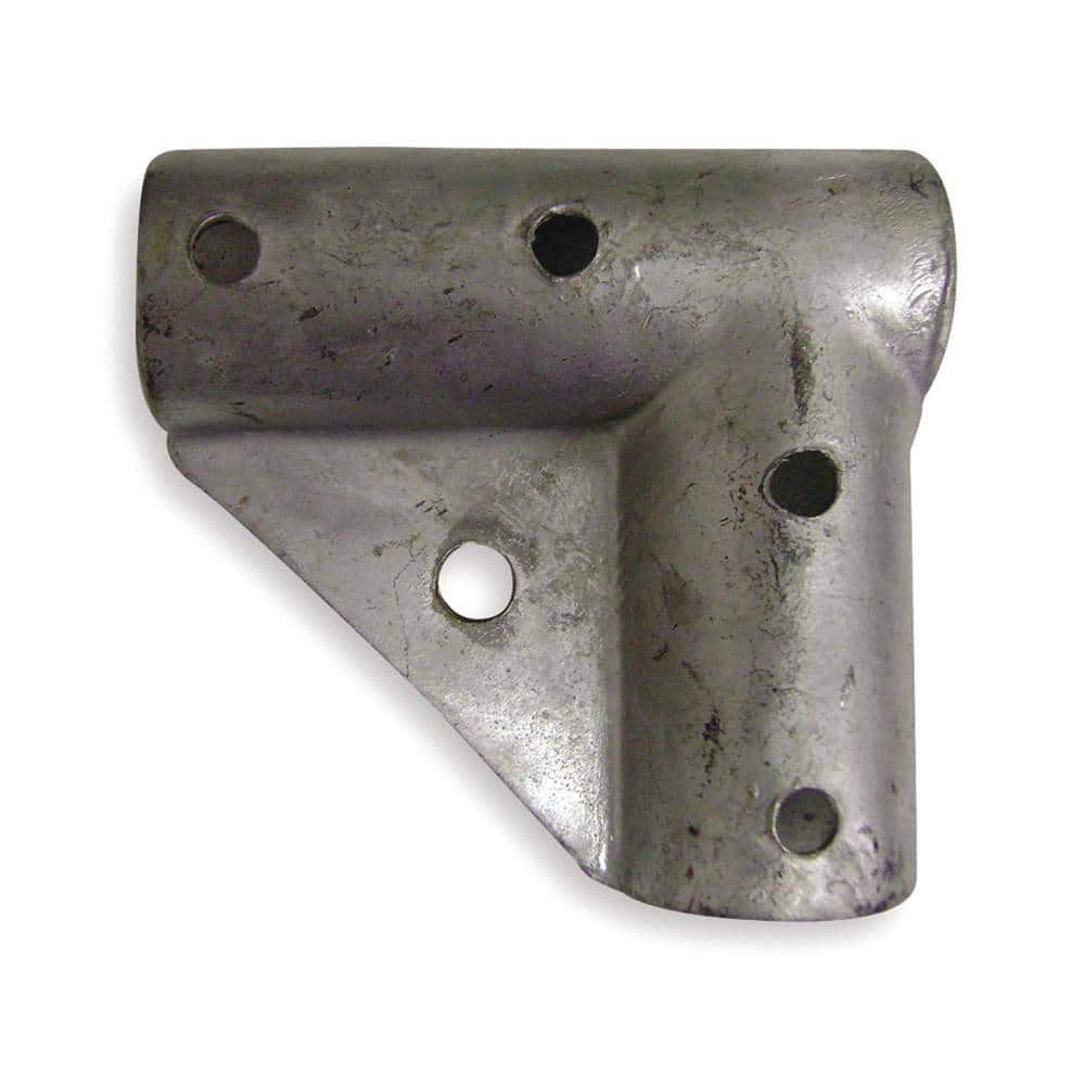 allFENZ 1-5/8 in. x 1-5/8 in. Steel Galvanized. Gate Corners (2-Pack)