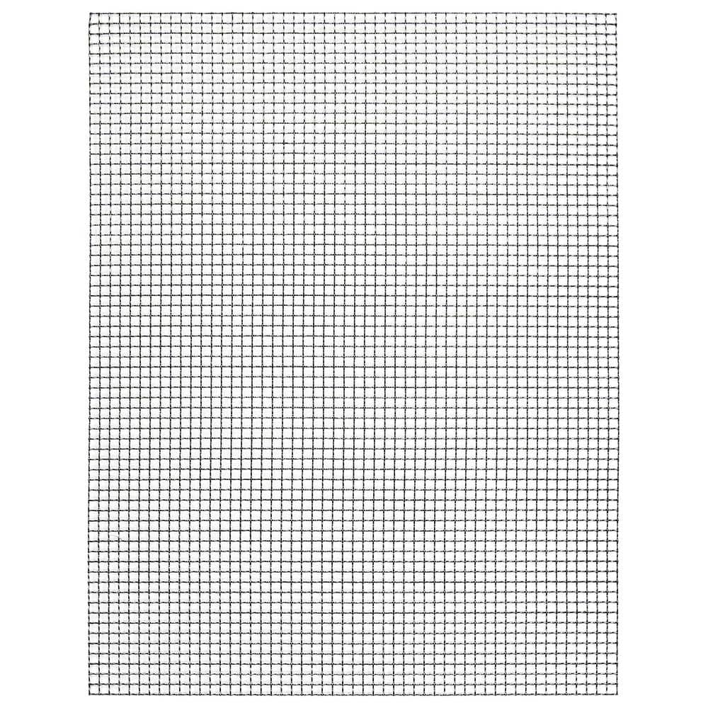 Angel Sar 2 Packs 12 in. x 24 in. 5 Mesh Completely Welded Wire Mesh 304 Stainless for DIY Burn Barrel BBQ Vent Filter