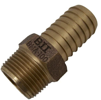 A.Y. McDonald 5420 Series Insert Brass Standard Length Male Adapters Lead Free