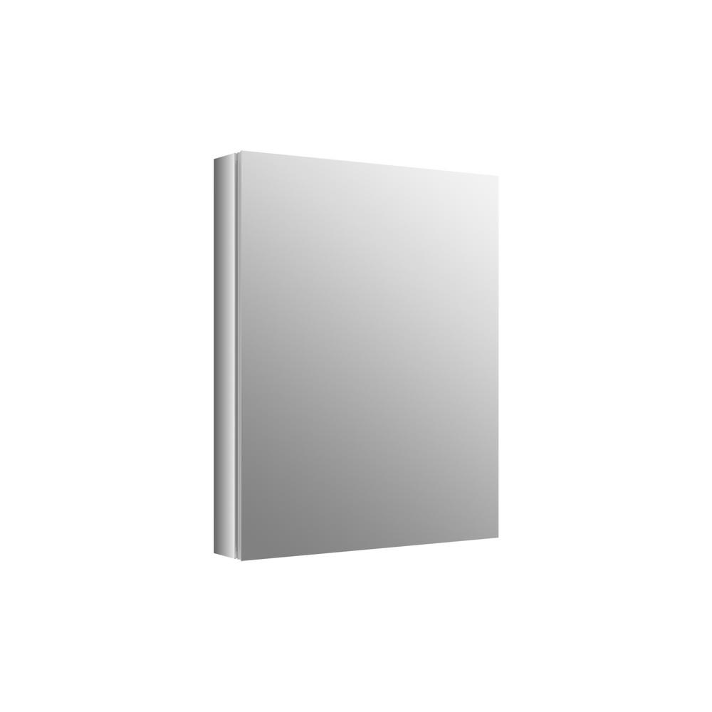 Verdera 24 in. x 30 in. Recessed or Surface Mount Mirror Cabinet with Flat Mirror