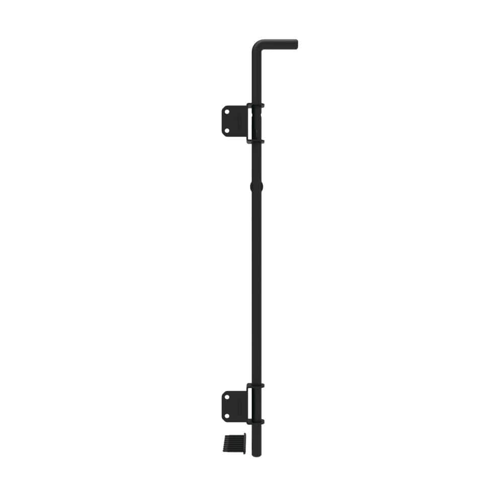 Barrette Outdoor Living 24.75 in. Black Metal Heavy Duty Fence Drop Rod