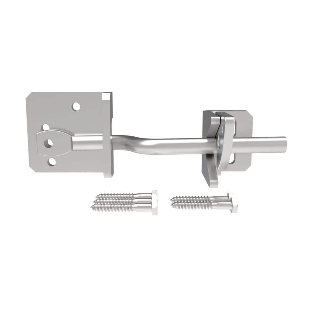 Barrette Outdoor Living 7.5 in. x 2.562 in. Heavy-Duty Zinc Floating Bar Gravity Latch