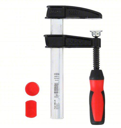 BESSEY TGJ2.5+2K Light duty 2-1/2" Throat malleable cast bar with ergonomic composite handle TGJ2.5xx+2K