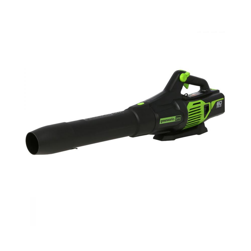 Greenworks PRO 130 MPH 610 CFM 60-Volt Battery Hand-Held Leaf Blower (Tool Only)