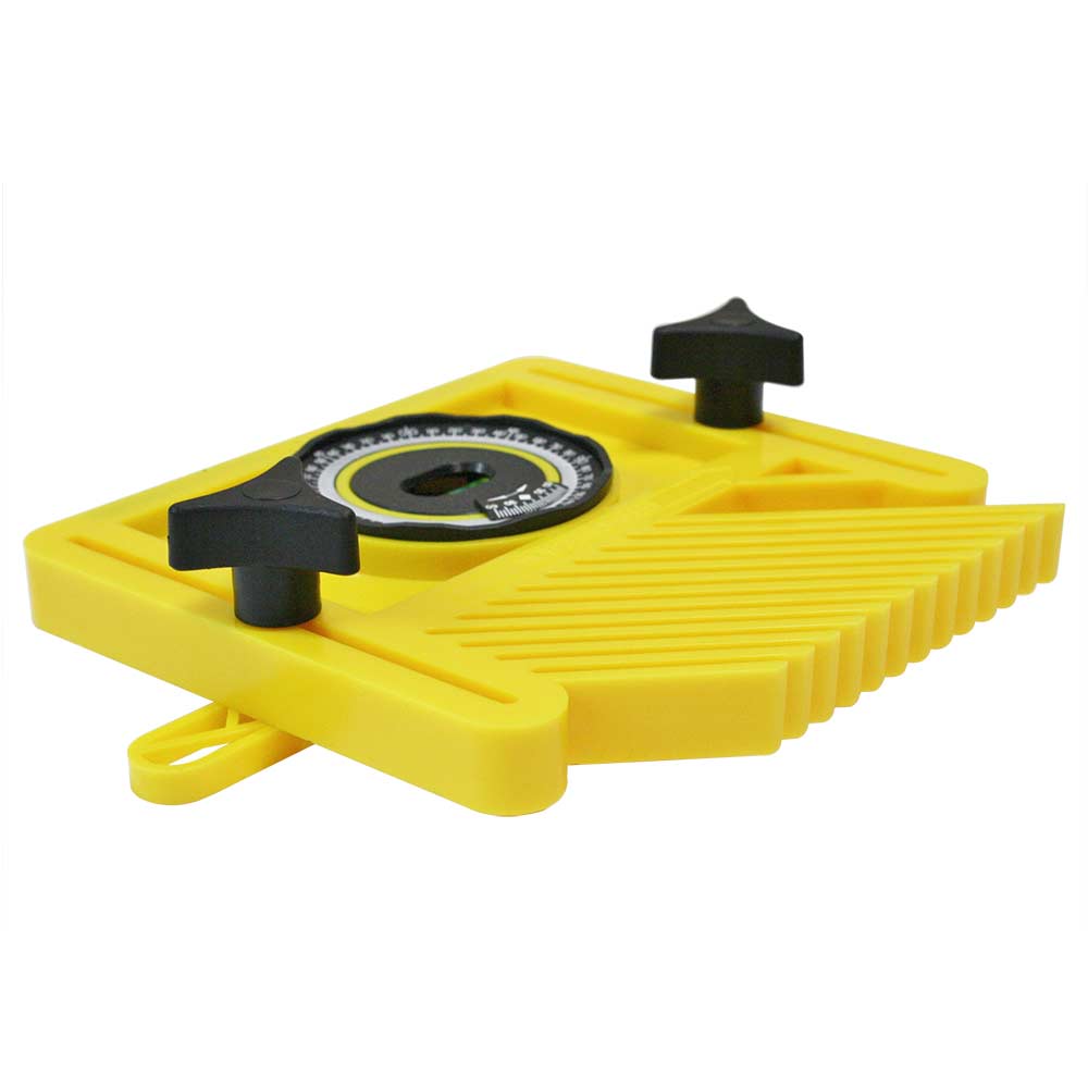 Featherboard with Level, Angle Finder, and Magnetic Base