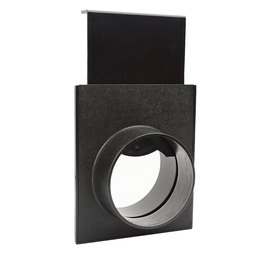 4-Inch ABS Plastic Quick Coupling / Disconnect Blast Gate for Vacuum/Dust Collector (Replaces Jet JW1007)