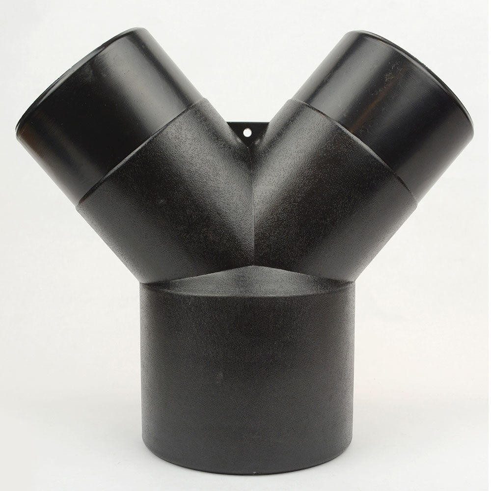 5 Inch x 4 Inch x 4 Inch Y Adapter