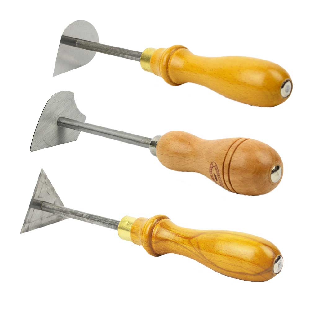 3-Pieces 7-Inch Shave Hook Set