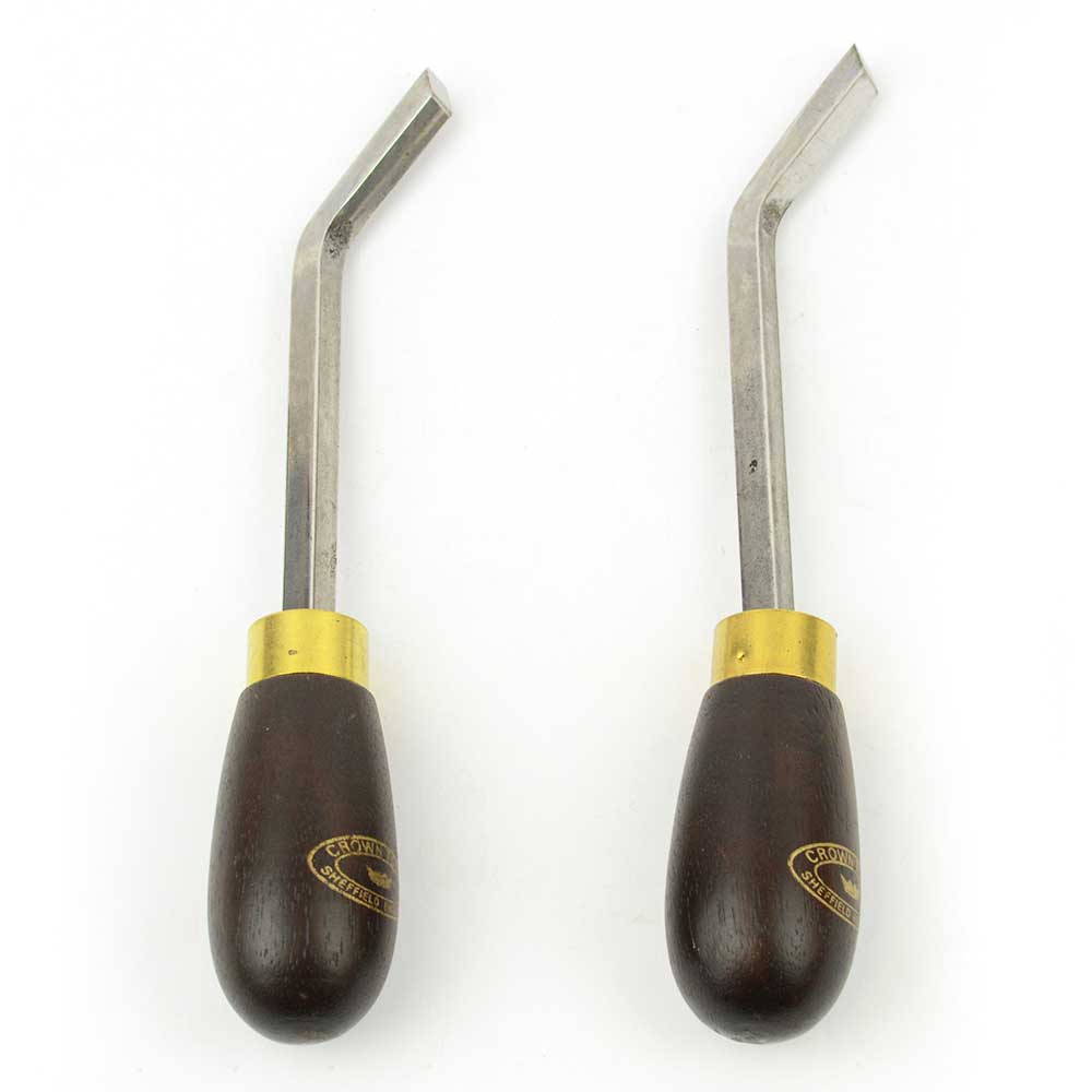 1/4 Inch Dog Leg Corner Cleaning Chisels