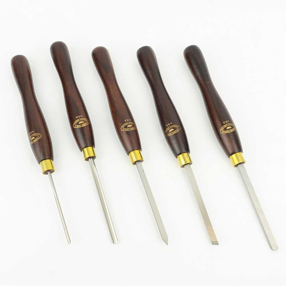 5 Pieces Miniature Woodturning Tool Set