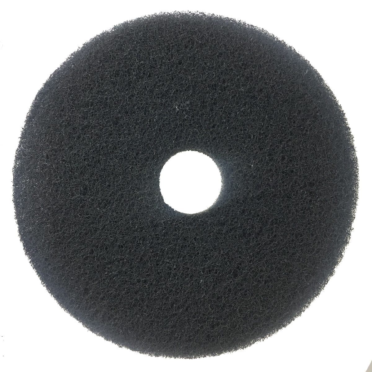 Black Stripping Floor Pads - 17"