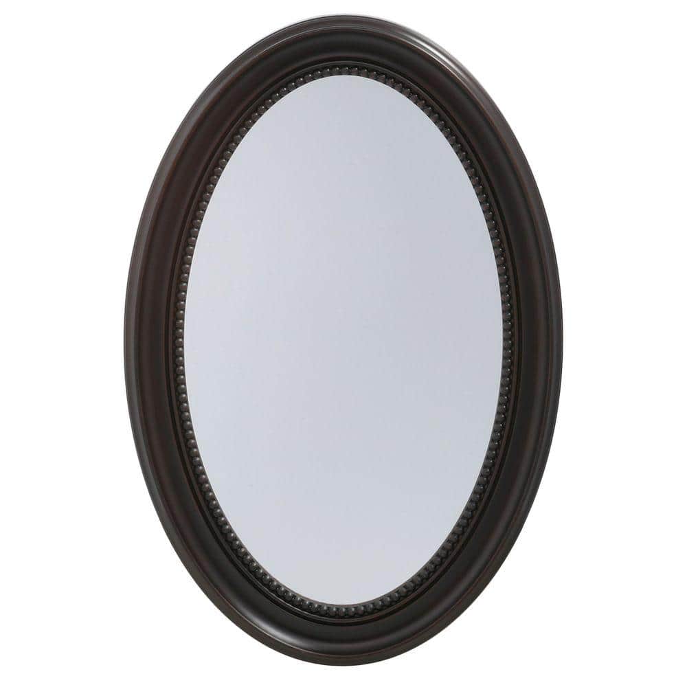 Pegasus 20 in. W x 30 in. H Oval Medicine Cabinet with Mirror