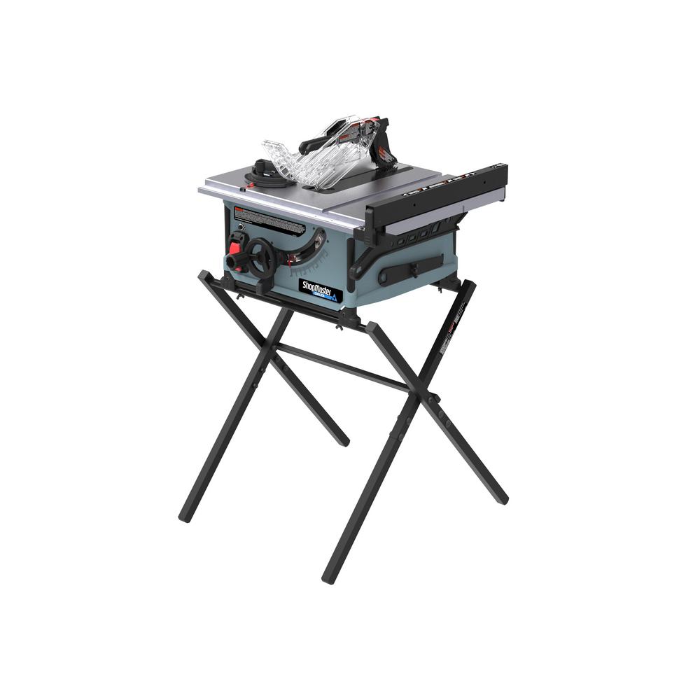 10 in. 15 Amp Table Saw with Stands
