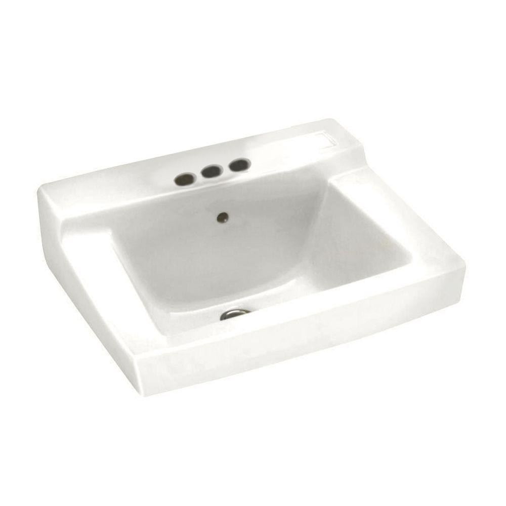American Standard Declyn Wall-Mounted Bathroom Sink in White