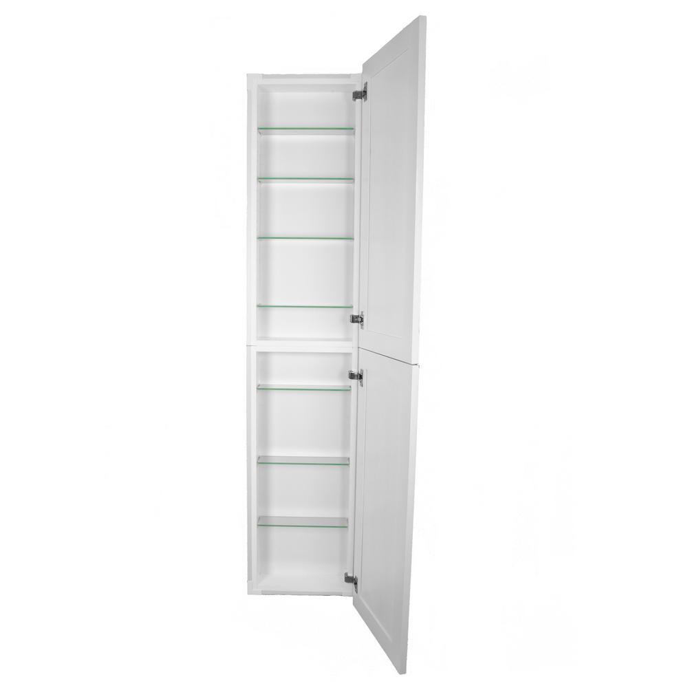 Silverton 14 in. x 68 in. x 4 in. Frameless Recessed Medicine Cabinet/Pantry