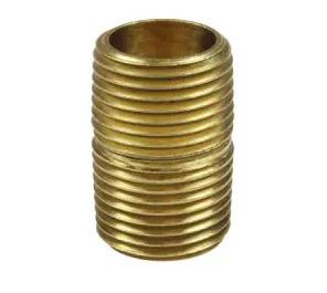 COILHOSE NLC04 Brass Close Nipple, 1/4" MPT