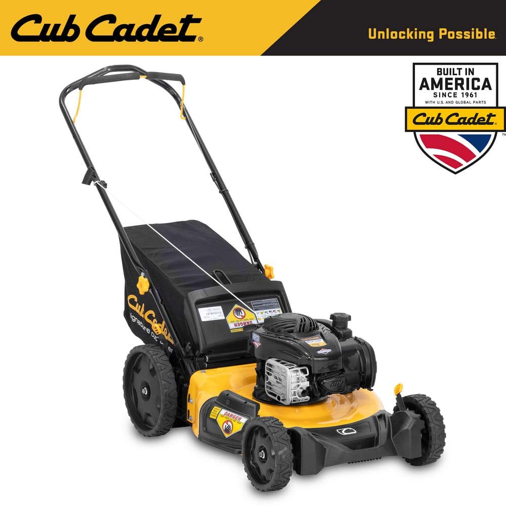 Cub Cadet 21 in. 140cc Briggs And Stratton Engine 3-in-1 Gas Walk Behind Push Lawn Mower