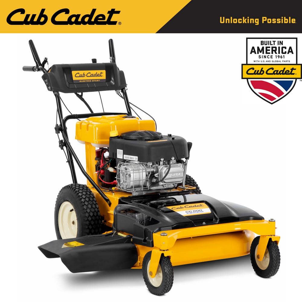 Cub Cadet 33 in. 10.5 HP Briggs and Stratton Electric Start Gas Engine Wide Area Walk Behind Self Propelled Lawn Mower