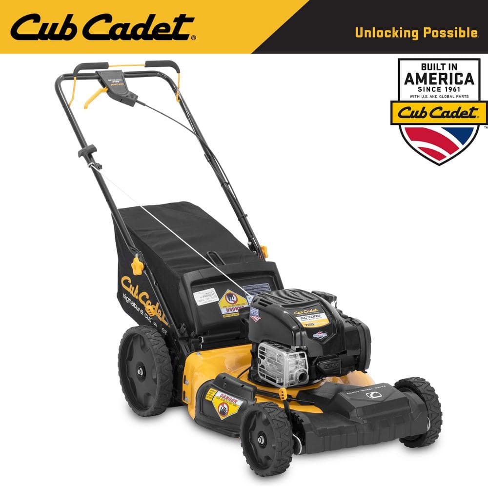 Cub Cadet 21 in. 163cc Briggs And Stratton Engine Front Wheel Drive 3-in-1 Gas Self Propelled Walk Behind Lawn Mower