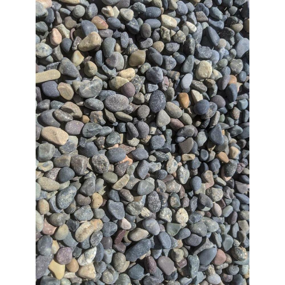 Butler Arts 0.50 cu. ft. 1/4 in. - 1/2 in. Unpolished Mixed Mexican Beach Pebble Bag