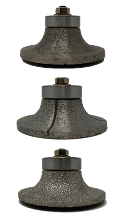 Demi Bullnose Vacuum Brazed Profile Bit