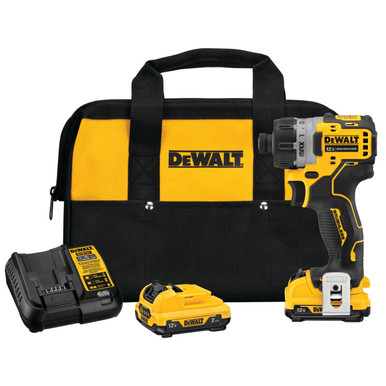 DEWALT 12V MAX BRUSHLESS SCREWDRIVER KITT DCF601F2