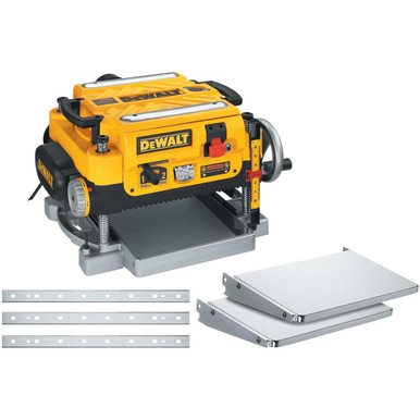 DEWALT 13 in. Three Knife, Two Speed Thickness Planer DW735X