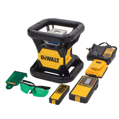 DEWALT 20V Max Rotary Laser Level, Green DW079LG