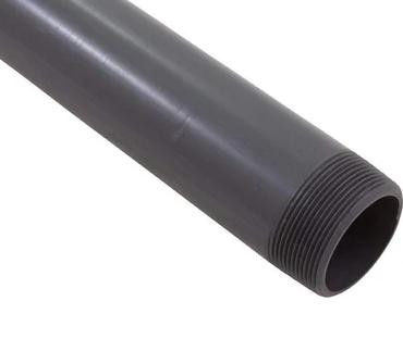 Dura 2" Schedule 80 Pipe Nipplle Threaded on Both Ends