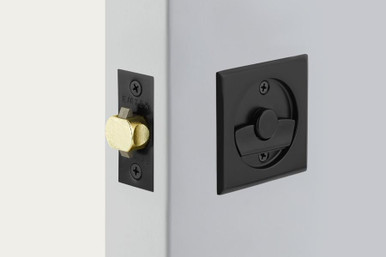 EMTEK 2134 Square Passage POCKET DOOR TUBULAR LOCKS