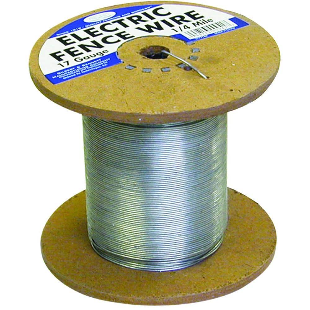 FARMGARD 1/4 Mile 17-Gauge Galvanized Electric Fence Wire