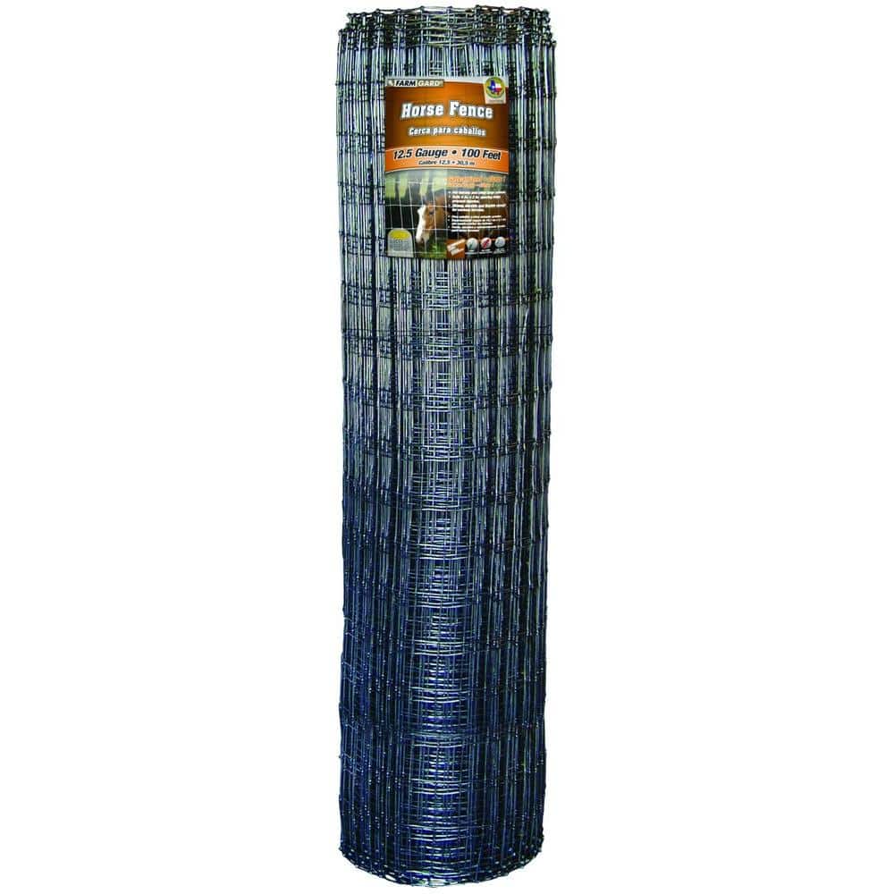 FARMGARD 72 in. x 100 ft. 12 1/2-Gauge Galvanized Steel Class 1 Coating Horse Fence