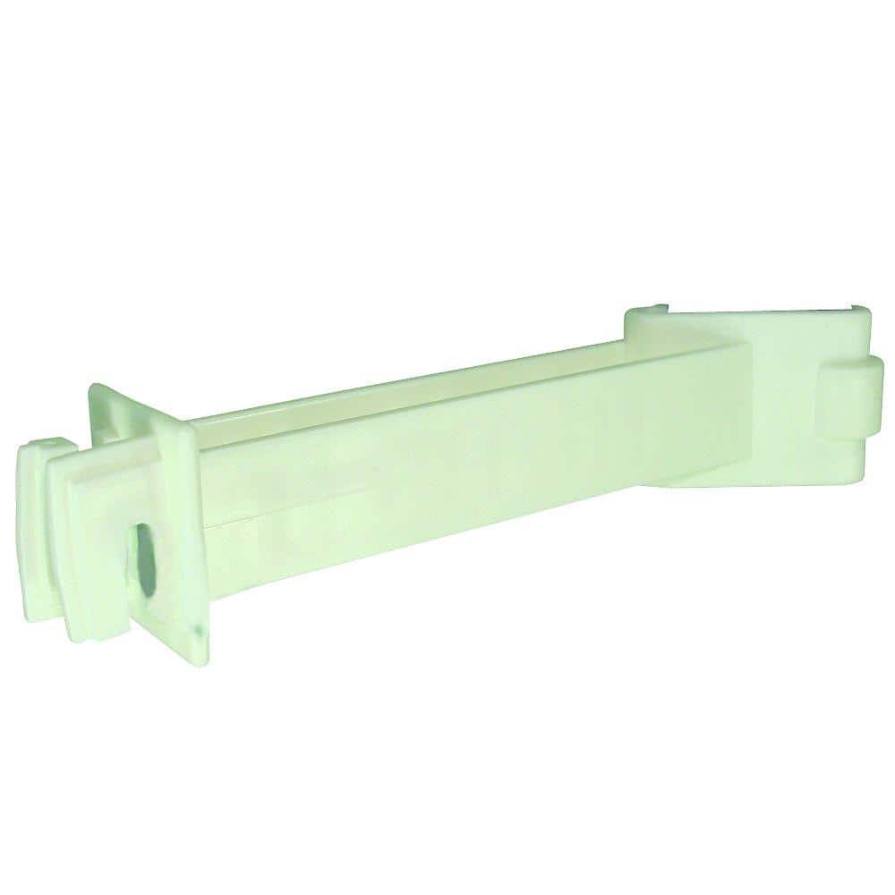 Field Guardian T-Post - 5 in. White Reverse Extension Insulator - Polywire