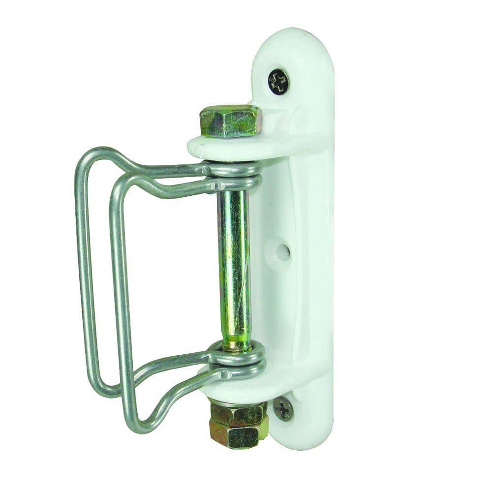 Field Guardian 2 in. Wood Post Polytape Corner/End Insulator - White