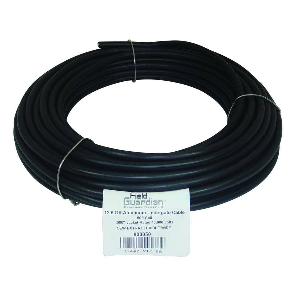 Field Guardian 50 ft. Coil of 12.5-Gauge Under Gate Aluminum Cable